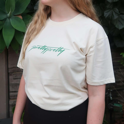 Unisex Logo Tee - Cream